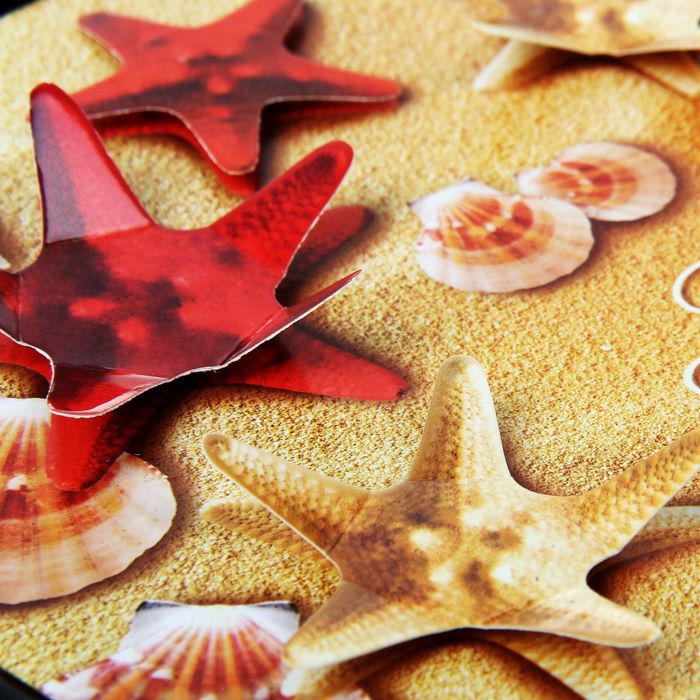 Картина с 3D элементами "Жизнь прекрасна", 28 х 28 см