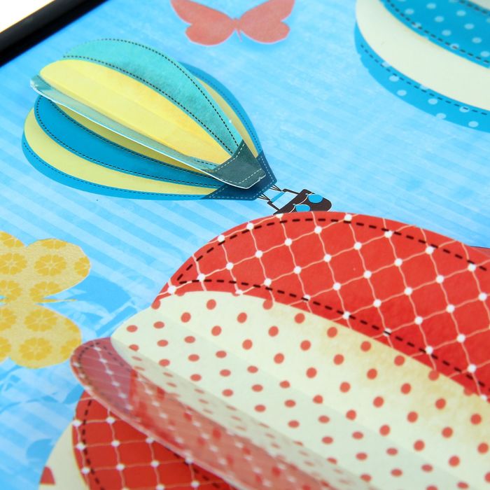 Картина с 3D элементами "Мечты сбываются", 28 х 28 с