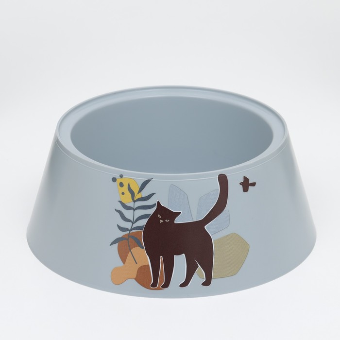 Миска "Cats" 0,7 л    МИКС ЦВЕТОВ