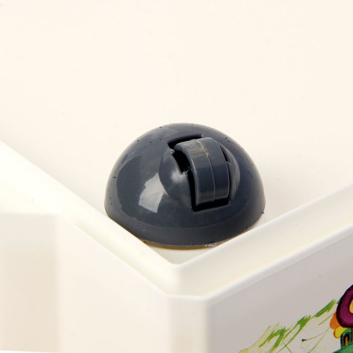 Ящик для игрушек 57 л X-BOX Bears на колесах с крышкой, цвет МИКС