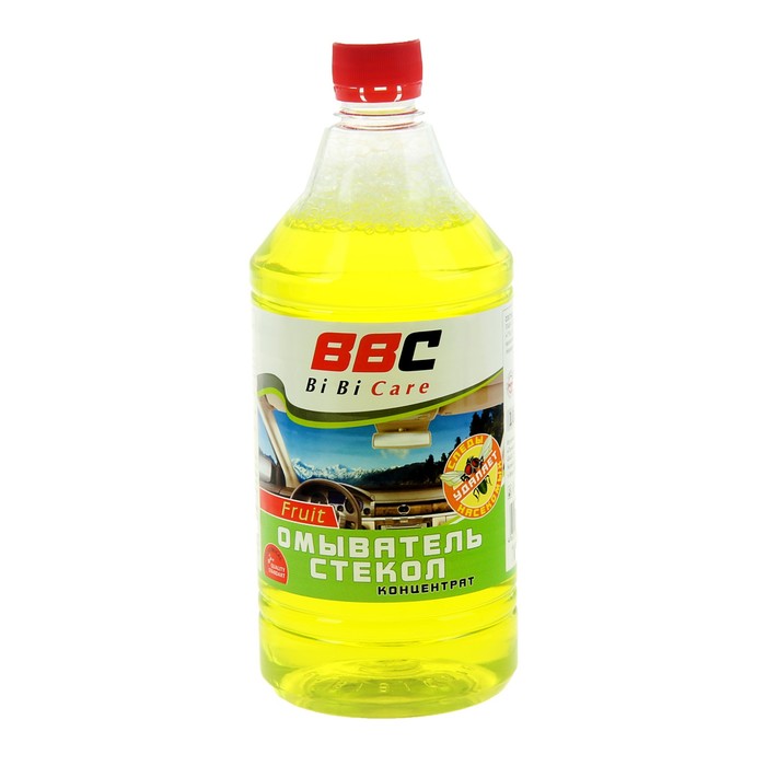 Омыватель стекол концентрат BiBiCare Fruit, фруктовый, 1000 мл