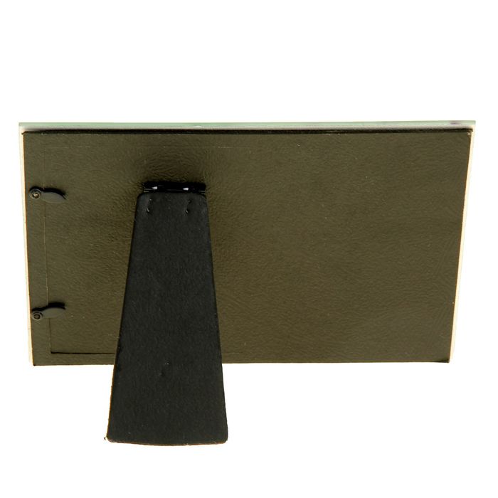 Фоторамка "Кокетка" серебристая, 9х13 см