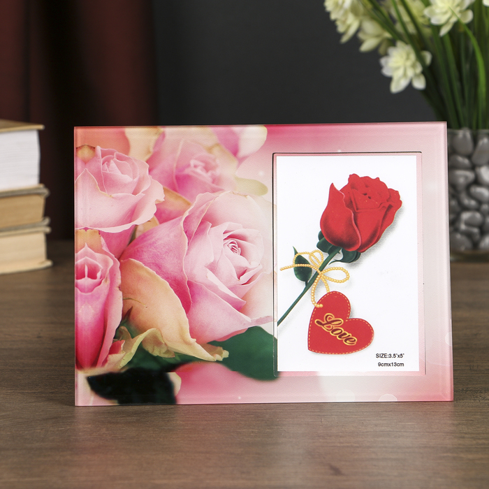Фоторамка "Нежные розы" 9х13 см
