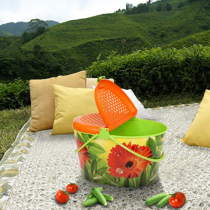 Корзина для пикника "Гербера"