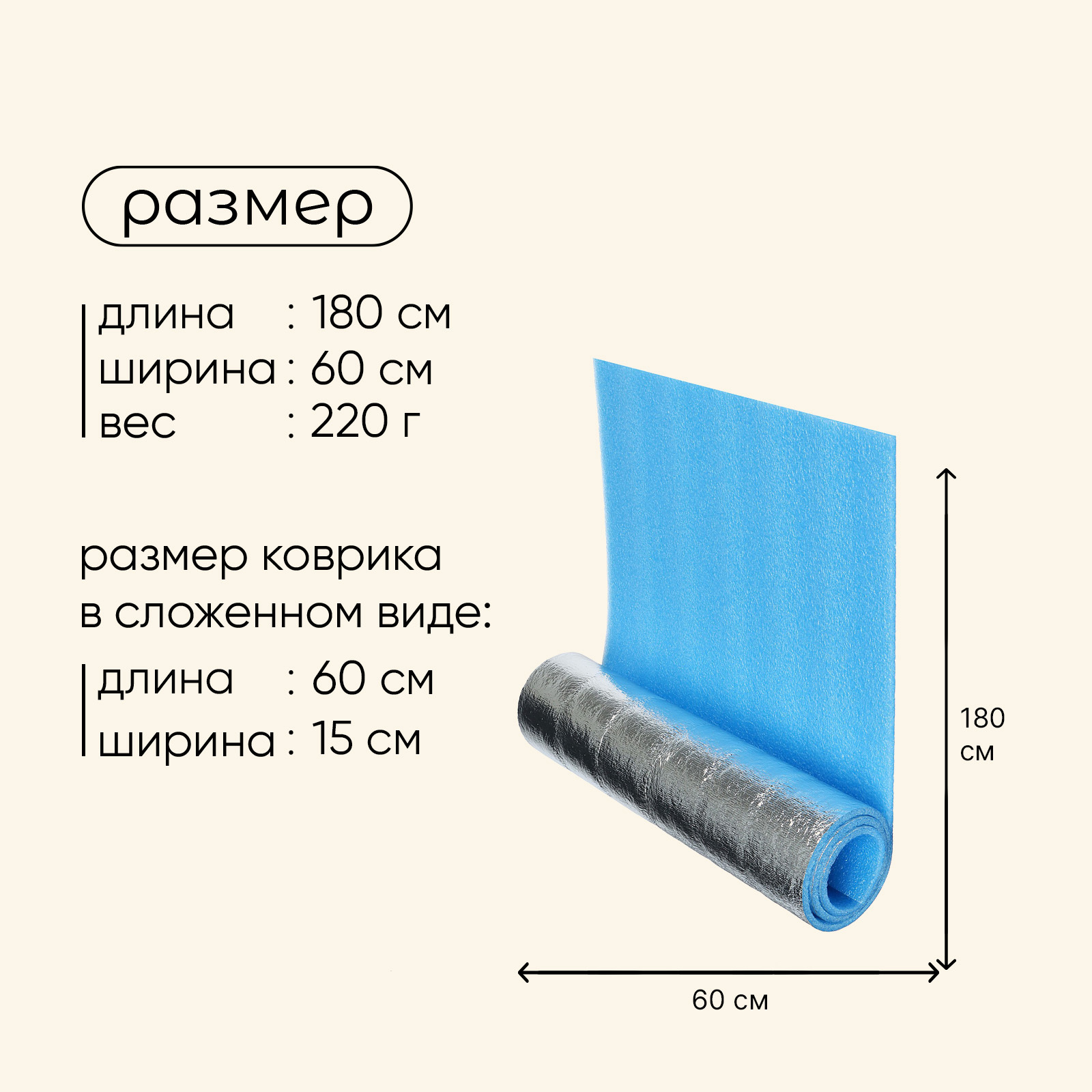 Туристический коврик фольгированный как укладывать на пол