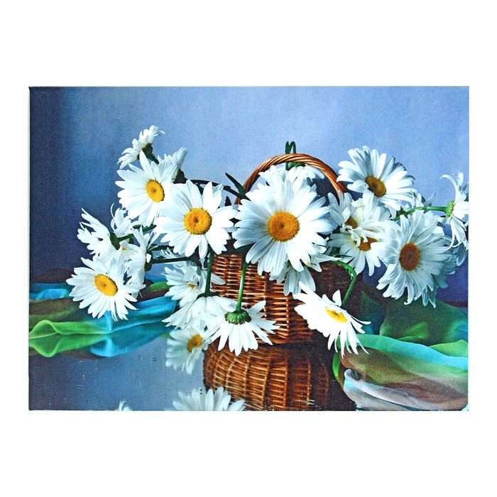 Картина на подрамнике "Очаровательные ромашки"