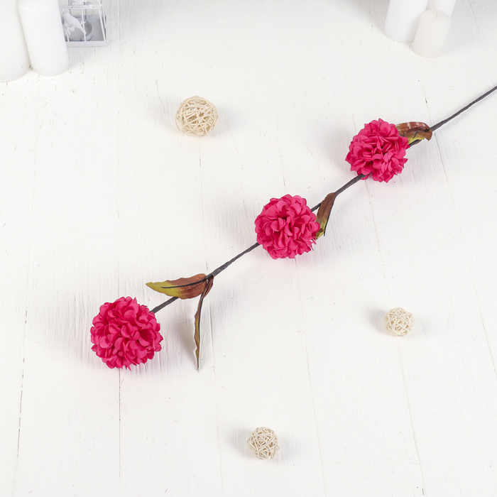 Декоративная ветка "Круглые бутоны" микс