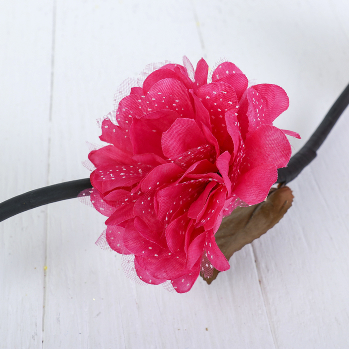 Декоративная ветка "Пышная пеларгония" микс