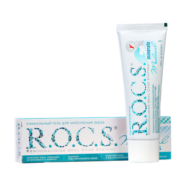 Гель для укрепления зубов R-O-C-S- Medical Minerals реминерализующий, 45 г