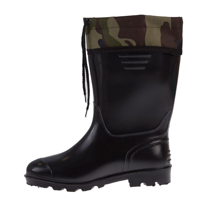 Сапоги мужские ПВХ арт. С321.1- УтН утеп. (черный) (р. 45)