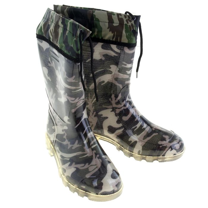 Сапоги мужские ПВХ арт. С322-Н-цв без утеп. (МИКС) (р. 42)