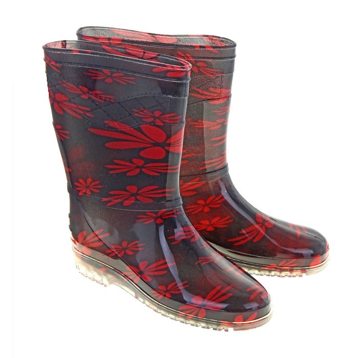 Сапоги женские ПВХ арт. С312-цв без утеп. (МИКС) (р. 39)