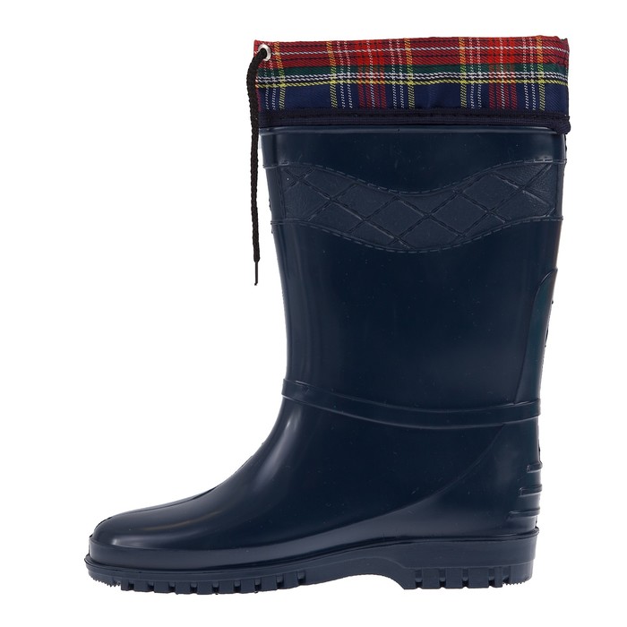 Сапоги женские ПВХ арт. С311-УтН утеп. (синий) (р. 39)