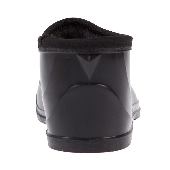 Галоши ПВХ арт. Г201.1-С сукно (черный) (р. 40)