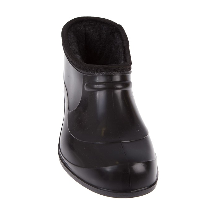 Галоши ПВХ арт. Г201.1-С сукно (черный) (р. 40)