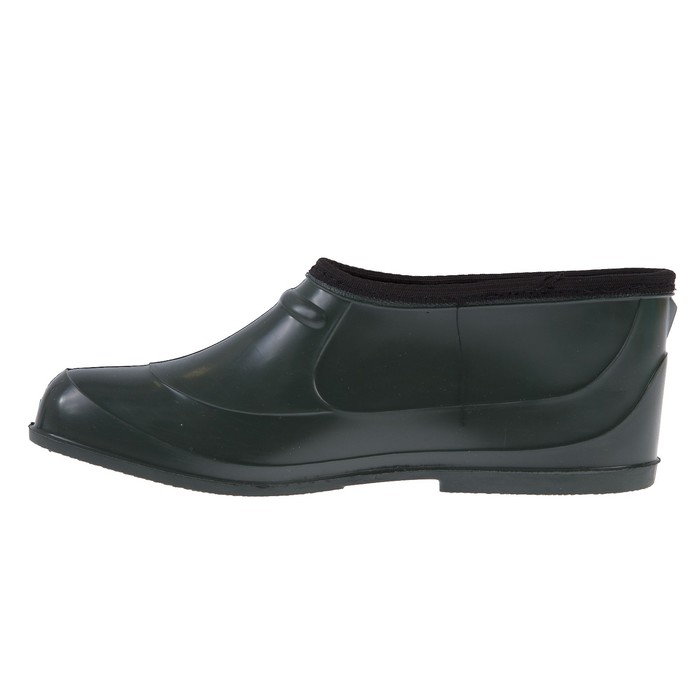 Галоши ПВХ арт. Г201-С сукно (зеленый) (р. 43)