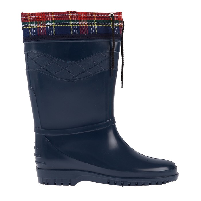 Сапоги женские ПВХ арт. С311-Н без утеп. (синий) (р. 40)