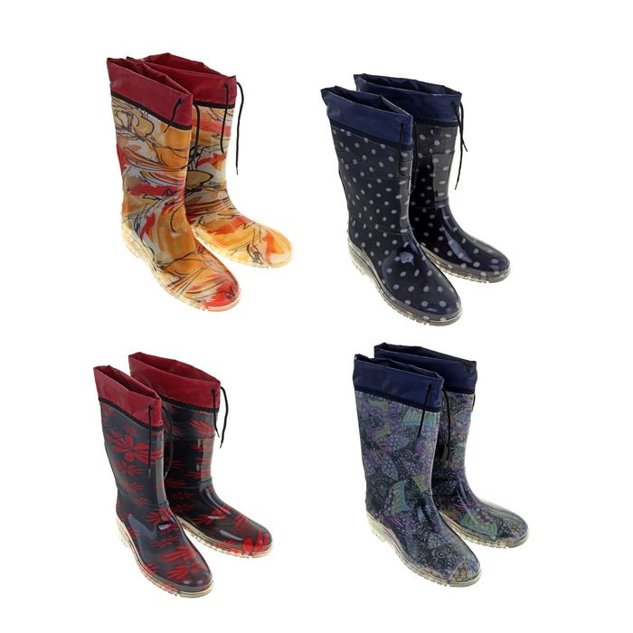 Сапоги женские ПВХ арт. С312-УтН утеп. (МИКС) (р. 39)