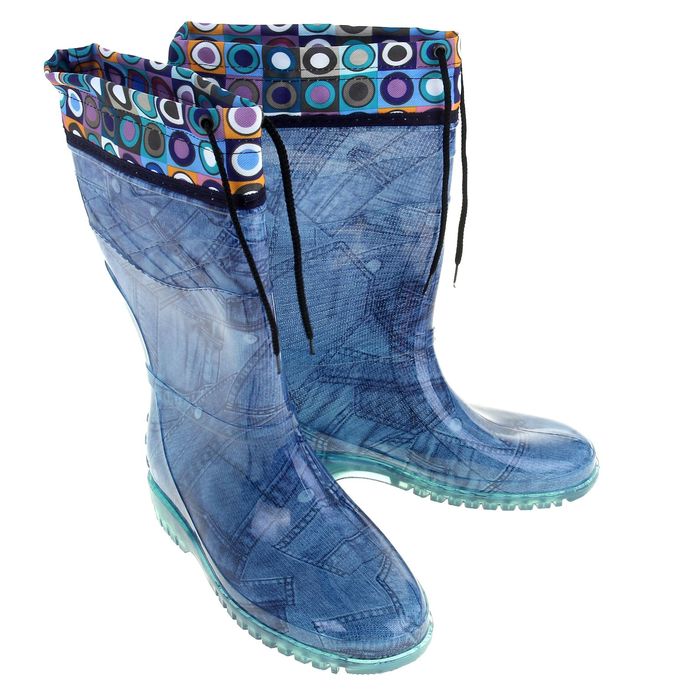 Сапоги женские ПВХ арт. С312-Н без утеп. (МИКС) (р. 36)