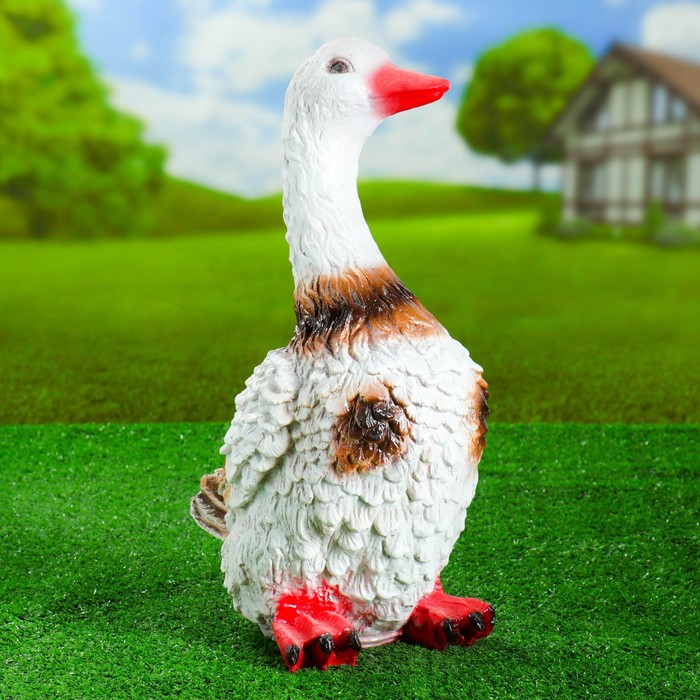 Садовая фигура "Стоящая утка" малая