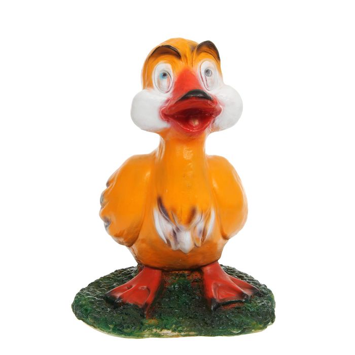 Садовая фигура "Утка мультяшная"