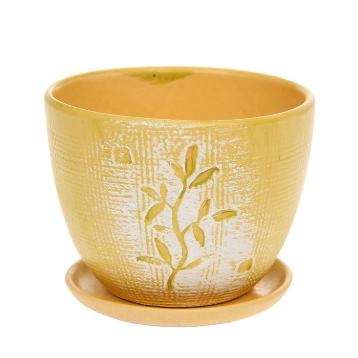 Кашпо "Росток" овальное 0,6 л