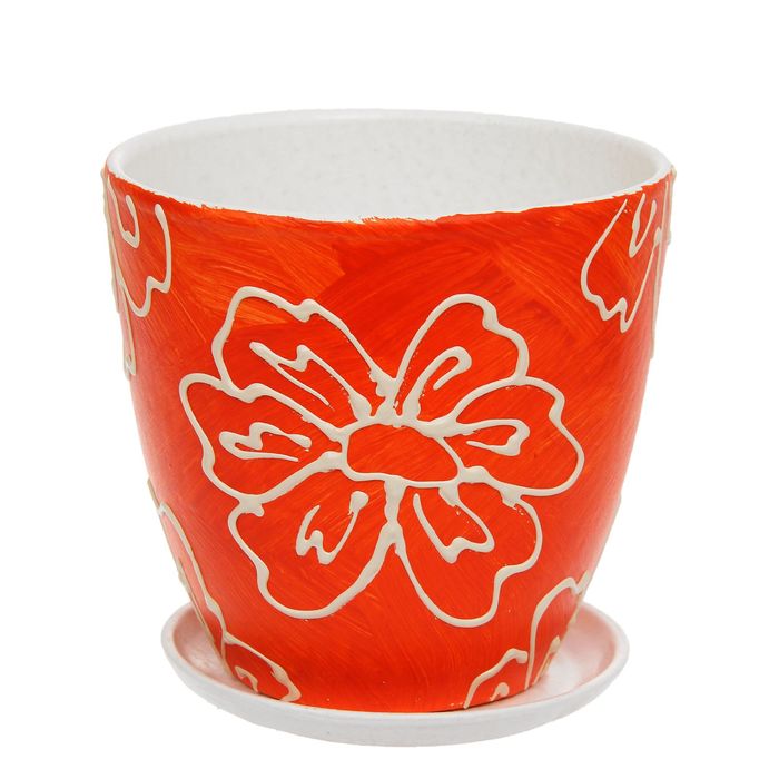 Кашпо "Оранж" высокое овальное 1,5 л