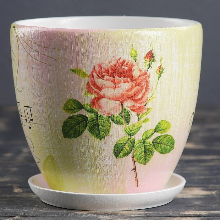 Кашпо "Винтаж" розы 1,1 л