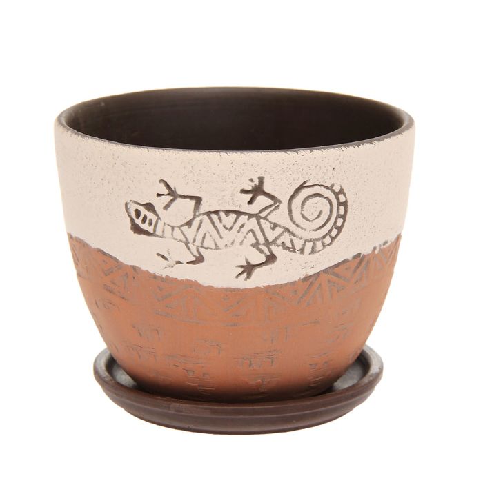 Кашпо "Саламандра" овальное 0,6 л