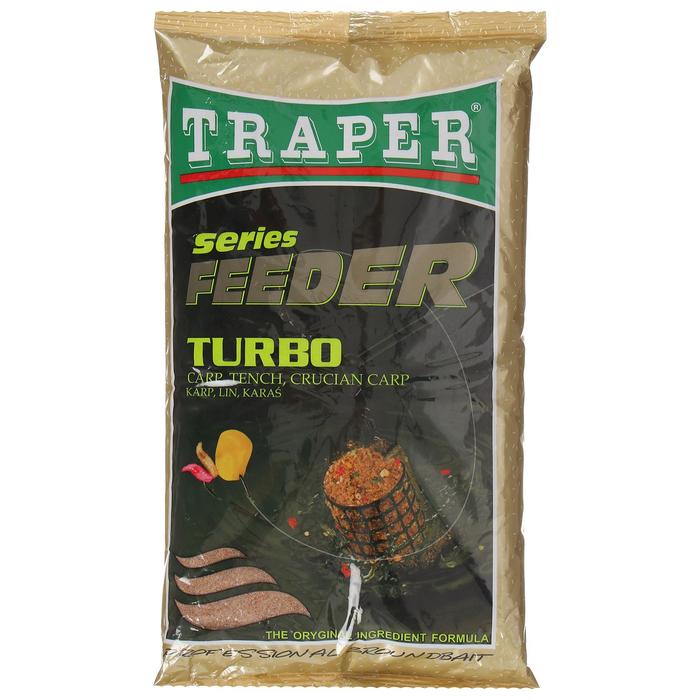 фото Прикормка "traper" фидер, турбо (карп, линь, карась), 1 кг