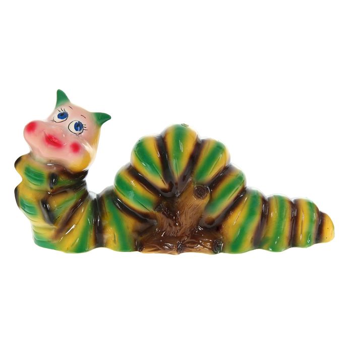 Садовая фигура "Полосатая гусеница"