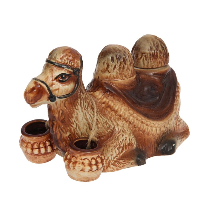 Штоф с рюмками "Верблюд" 3 предмета, 1 л