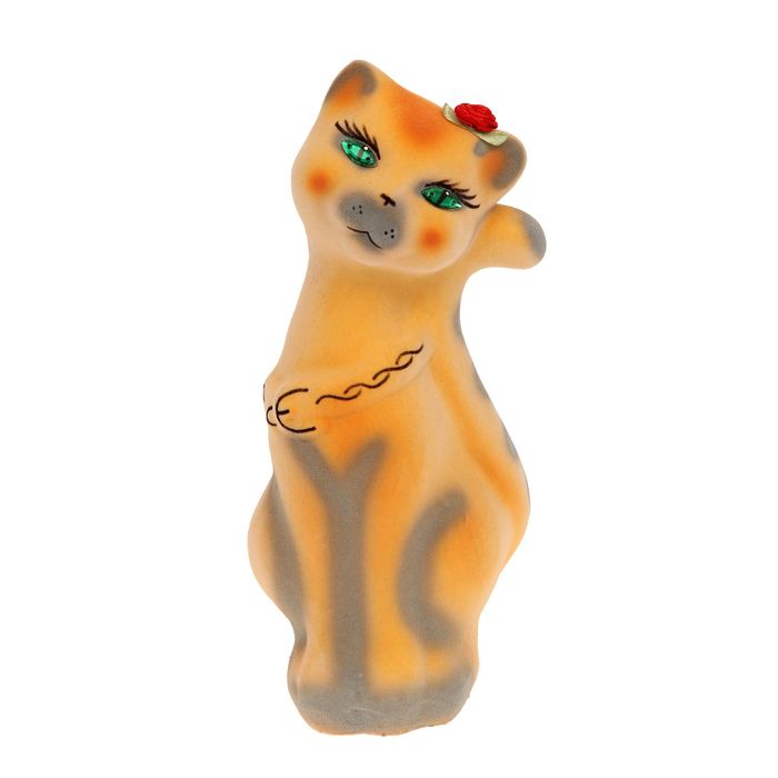 Копилка "Том" флок, рыжая