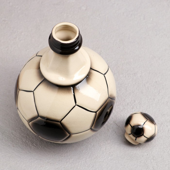 Штоф с рюмками "Мяч" 7 предметов 0,7 л микс