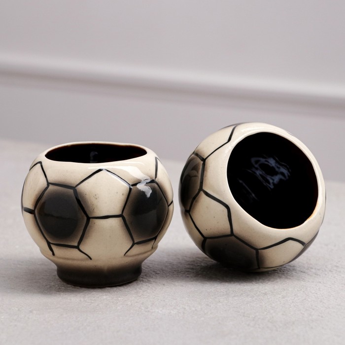 Штоф с рюмками "Мяч" 7 предметов 0,7 л микс