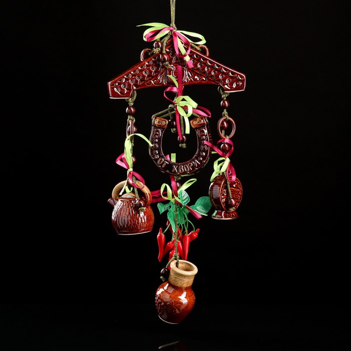 Оберег "Коромысло и подкова" виноград