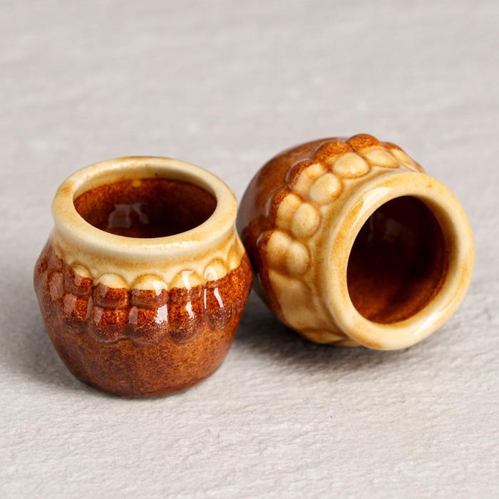 Штоф с рюмками "Герб" набор 7 предметов, 0,7 л, микс