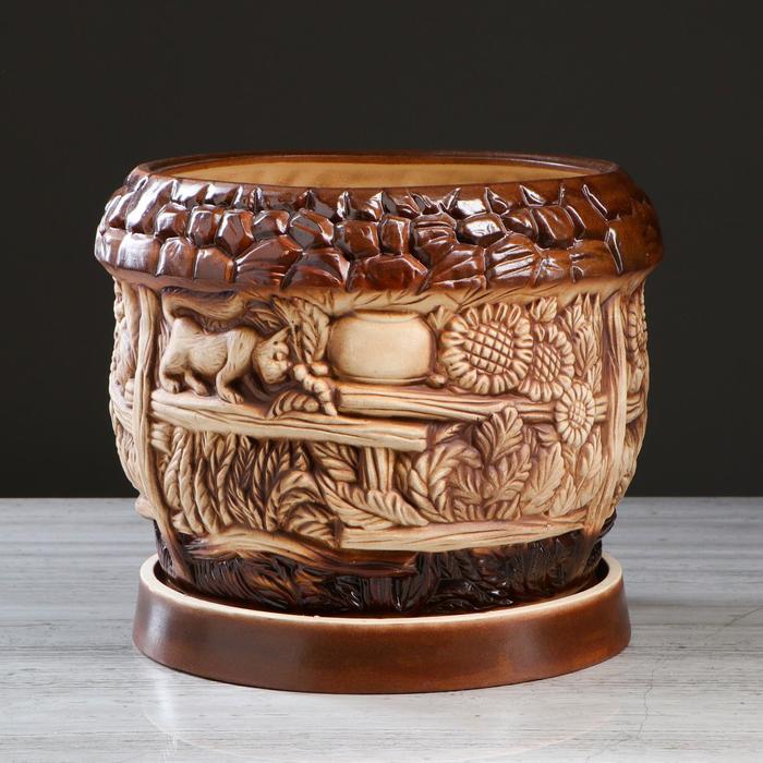 Кашпо "Село" 18 л