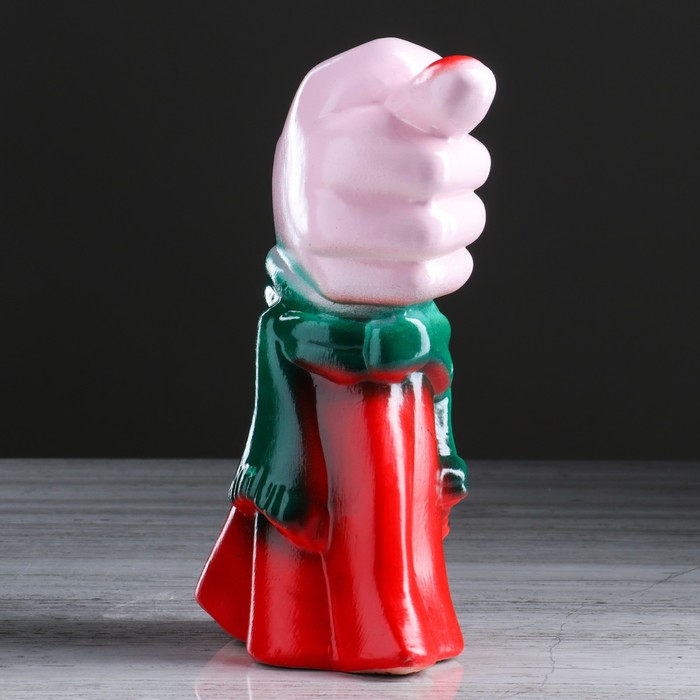 Копилка "Фига'' глазурь, микс