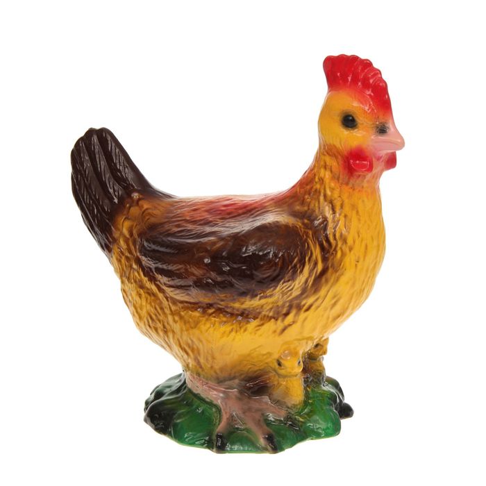 Садовая фигура "Жёлтая курица"