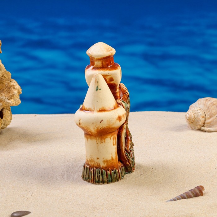 Декорации для аквариума "Куполок двойной", микс