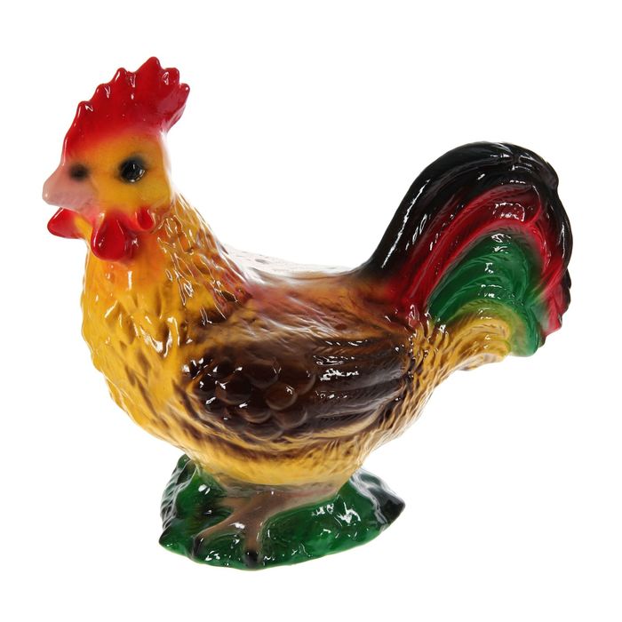 Садовая фигура "Жёлтый петух"