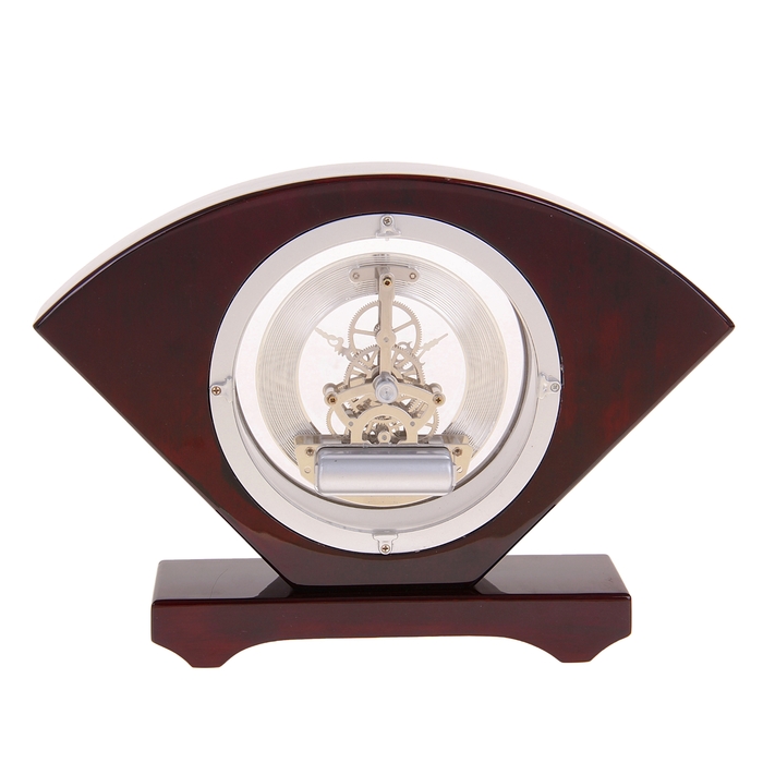 Часы настольные на подставке "Веер"