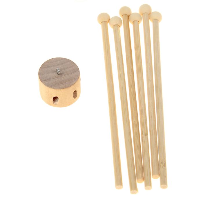 Интерьерная подвеска "Детский", деревянное основание