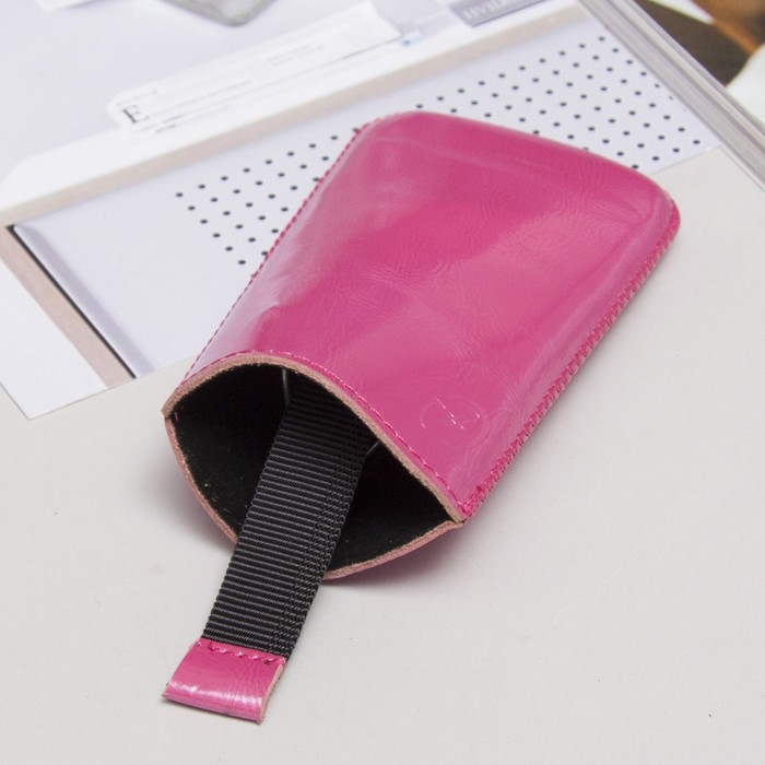 Чехол Time для телефона, с ремешком, размер 1, цвет розовый