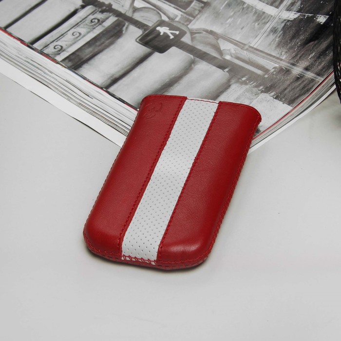 Чехол Time для телефона, размер 8, цвет красный/белый