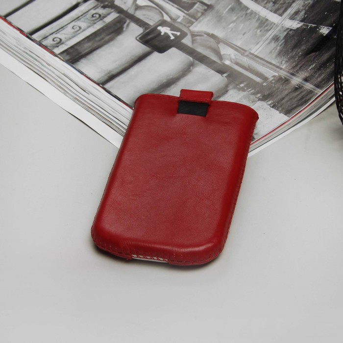 Чехол Time для телефона, размер 8, цвет красный/белый