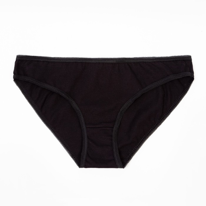 фото Трусы женские слипы, цвет чёрный, размер 54 tusi