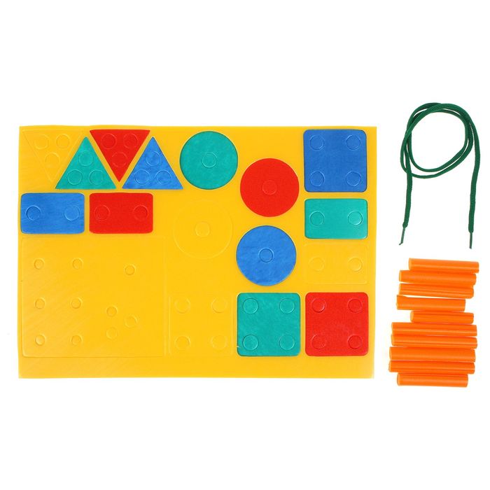 Мягкий конструктор "Сортер", МИКС