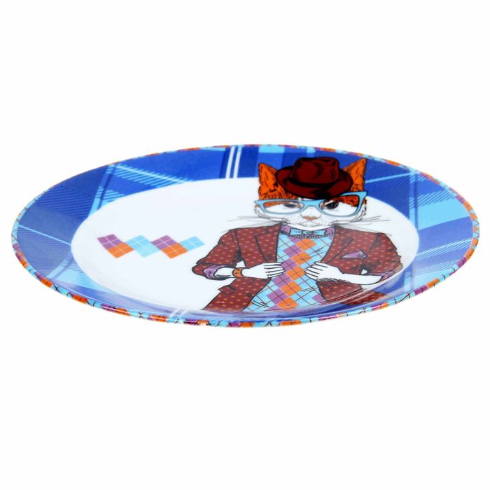 Тарелка "Кот", 19 см